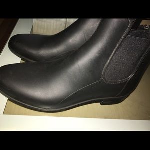 Black Rain Boots